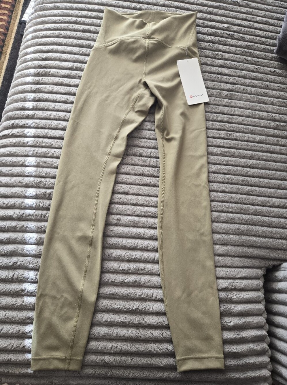 Nwt,Lulelemon High-Waist Olive Green Leggings